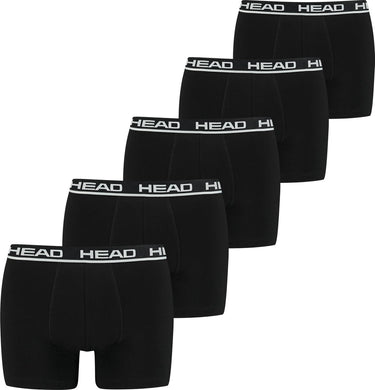 Head boxershorts black 5-pack-m
