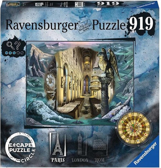 Ravensburger escape the circle puzzel paris - legpuzzel - 920 stukjes