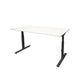 Bureau schaffenburg linesto plus 140x80 wit zwart