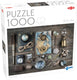 Tactic captain’s belongings – puzzel – 1000 stukjes – maritieme ontdekkingsobjecten – vintage navigatie en avontuur – hoogwaardige scandinavische kwaliteit