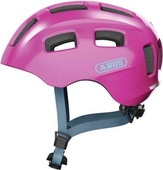 Abus fietshelm youn-i 2.0 sparkling pink s - 48-54 cm - pink - geschikt voor gebruik op elektrische fietsen - stadsfietsen - 240 g s