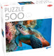 Tactic sea turtle – puzzel – 500 stukjes – zeeschildpad in tropische oceaan – onderwaterwereld en zeedieren – hoogwaardige scandinavische kwaliteit