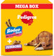 Pedigree hondensnacks - megabox - 24 x rodeo en 4 x jumbone - 780g