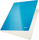 Leitz wow snelhechtmap formaat a4 blauw