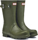 Hunter - regenlaarzen voor heren - original short - olijfgroen - maat 44eu