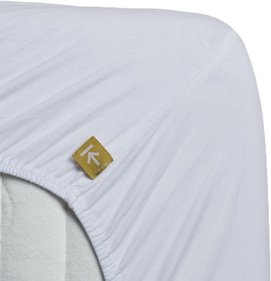 Beddinghouse - jersey-stretch - topper hoeslaken - 90x220 cm - wit