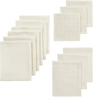 Meyco baby nature starterset - hydrofiel - 12-pack