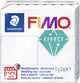 Fimo effect - ovenhardende boetseerklei standaard blokje 57 g - transparant wit