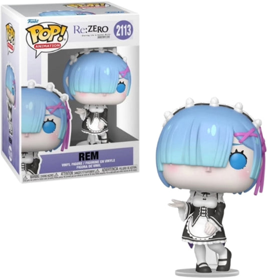 Funko re:zero rem (chase edition mogelijk!) vinylfiguur 2113 unisex pop! - neutraal - standard