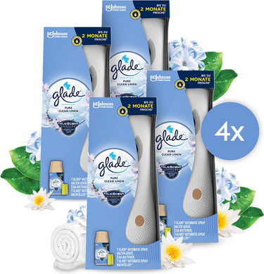 Glade automatic spray houder pure clean linen