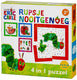 Bambolino rupsje nooitgenoeg puzzel 4 in 1 educatief peuter speelgoed - kinderpuzzel 4x6x9x16 stukjes leren puzzelen - cadeautip puzzel 3 jaar en ouder - toys