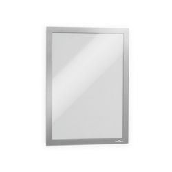 Durable duraframe® a4 grootverpakking, zelfklevende posterkader, metaal-zilver, 10 stuks