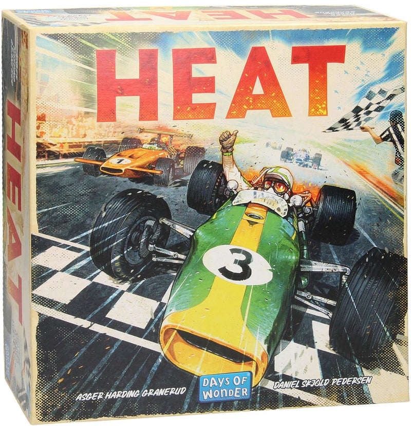Afbeelding laden in galerijviewer, Days of wonder heat bordspel - – voor de echte race fans – vanaf 10 jaar – strategisch bordspel
