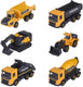 Majorette volvo construction 3 pieces set, 2-sort.
