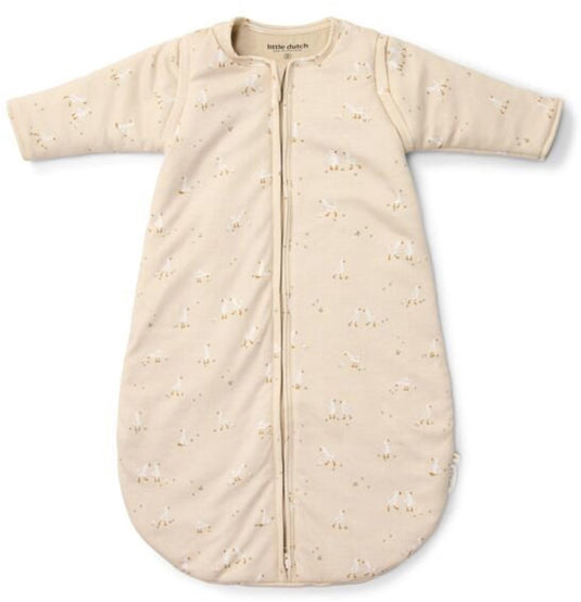 Little dutch slaapzak winter – beige – maat 70 cm – newborn naturals – little goose