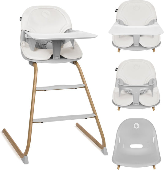 Lionelo dalia 2-in-1 kinderstoel – meegroeistoel 6 mnd tot 60 kg – lichtgewicht 3,5 kg – stabiel frame – 5-puntsgordel – afneembare dienblad (vaatwasserbestendig) – 2 voetsteunen – ergonomische zit – draaggreep – eenvoudig schoon te maken