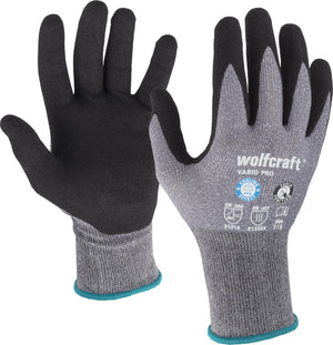 Wolfcraft - werkhandschoenen maat s - thermatech - nitril - maat 7 - 4981000