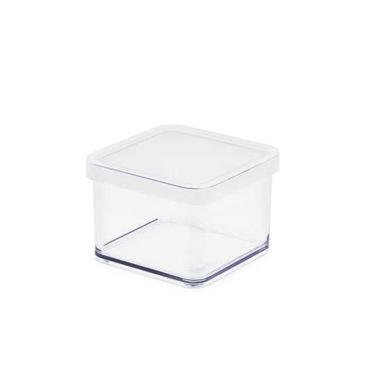 Rotho loft bewaardoos vierkant 0,5l wit 10x10x7,2cm