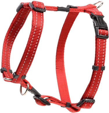 Rogz for dogs rogz utility tuig rood - hondenharnas - s 23-37x1.1 cm