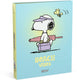 Snoopy ringband a4 - blauw - 23 ringen