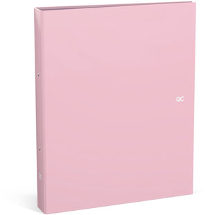 Qc colour ringband a4 - roze - 23 ringen