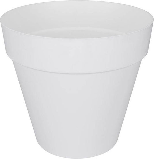 Elho loft urban rond 40 - bloempot voor buiten - ø 38.5 x h 35.3 cm - wit