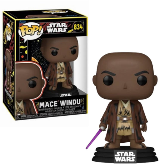 Funko pop! star wars: may the fourth - mace windu (retro)