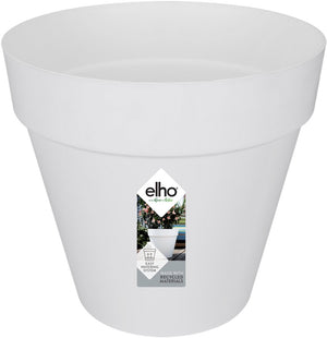 Elho loft urban rond 30 - bloempot voor buiten - ø 28.5 x h 26.0 cm - wit