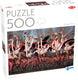Tactic greater flamingos – puzzel – 500 stukjes – flamingo’s in natuurgebied – tropische vogels en waterlandschap – hoogwaardige scandinavische kwaliteit