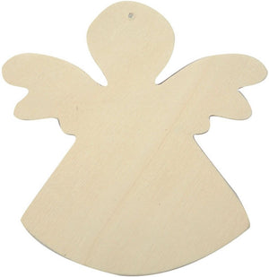 Creativ company versier je houten engel, 6st.