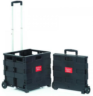 Seco opvouwbaar krat - zwart - tot 35kg