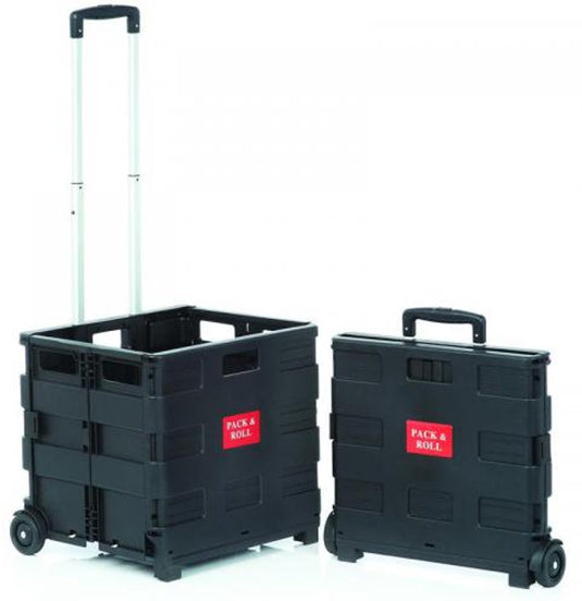 Seco opvouwbaar krat - zwart - tot 35kg