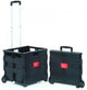 Seco opvouwbaar krat - zwart - tot 35kg
