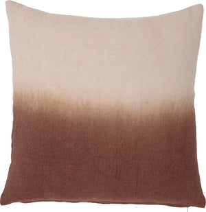 Bloomingville gail cushion, brown, linen