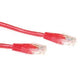 Cat6-patchkabel act ib8500 rood