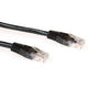 Cat6-patchkabel act ib8900 zwart