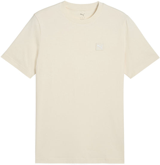 Puma ess elevated tee heren t-shirt - no dye