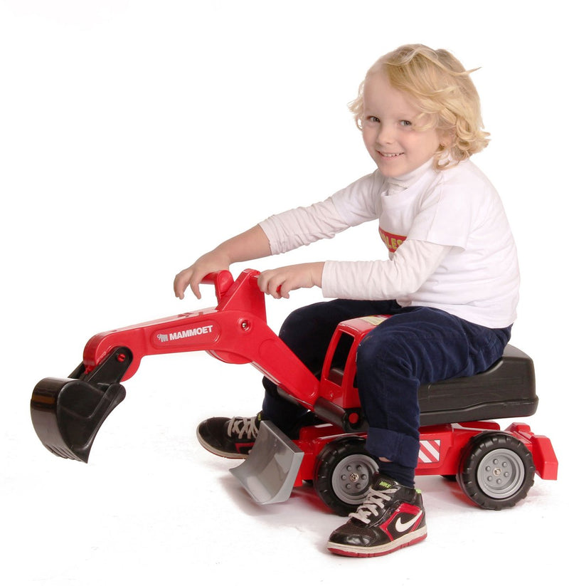 Afbeelding laden in galerijviewer, Mammoet toys cavallino mammoet graafmachine ride on
