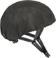 Agu commuter - regenhelmhoes - waterdicht winddicht - poray 10.000 - ademend - verstelbaar trekkoord - reflecterend - compact opvouwbaar - unisex - zwart