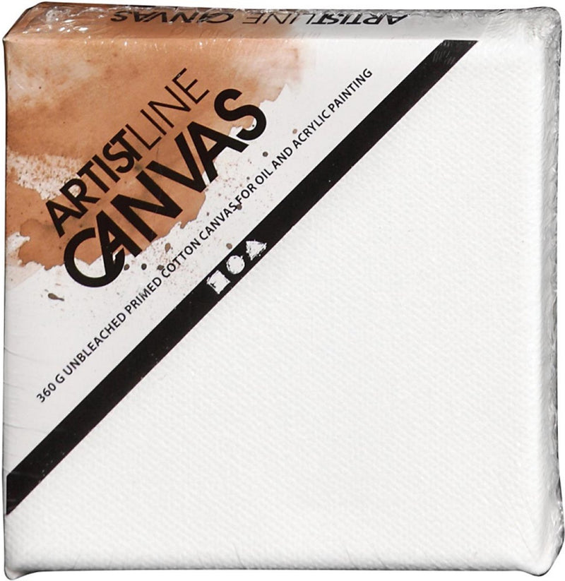 Afbeelding laden in galerijviewer, Creativ company https: www.cchobby.nl gespannen-canvas-d-1-6-cm-afm-10x10-cm-360-gr-wit-1-stuk
