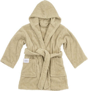 Meyco baby uni badjas - badstof - sand - 86 92