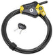 Masterlock python - kabelslot - 180cm x 10mm - 4 sleutels - zwart