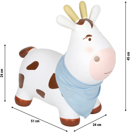 Small foot - opblaasbare skippy koe