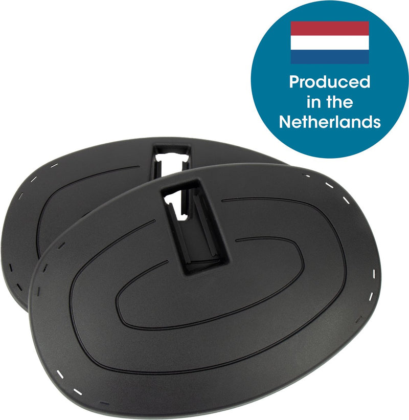 Afbeelding laden in galerijviewer, Widek b.v. qibbel q370 junior 6+ voetbeschermingsplaten (2) op kaart
