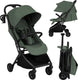 Lionelo sia buggy - ultralichte wandelwagen 5,9 kg – ultracompact 18x51x49 cm – eénhandbediening – click ride rem – ingrip harnassysteem – dri-seat – inclusief muskietennet draagriem