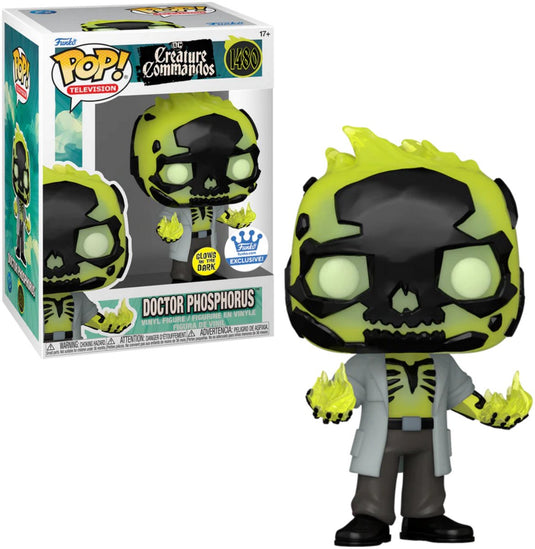 Funko pop! dc comics: creature commandos - doctor phosphorus
