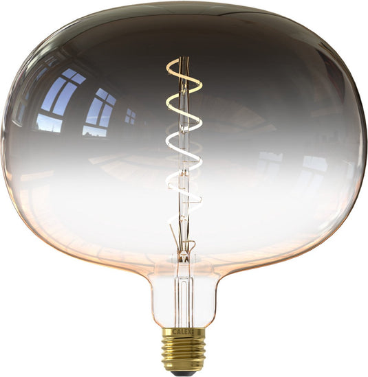 Calex boden colors gris - e27 led lamp - filament lichtbron dimbaar - 5w - warm wit licht
