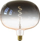 Calex boden colors gris - e27 led lamp - filament lichtbron dimbaar - 5w - warm wit licht