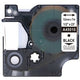Labeltape rillstab o45010 zwart, transparant