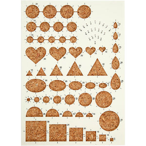 Creotime quilling bord, afm 21x15 cm, 1 stuk